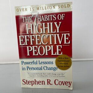 The 7 Habits of Highly Effective People by Stephen R. Covey Paperback Book